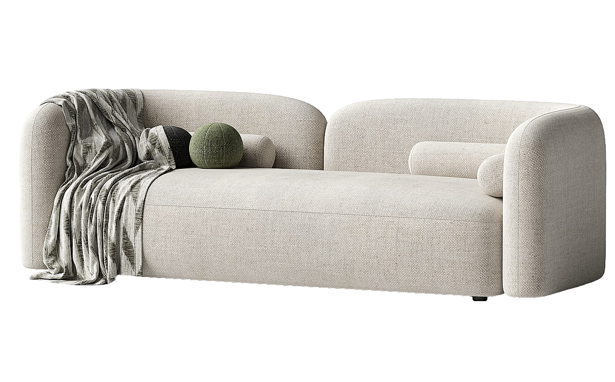 MEBELIONER Диван STONE размер 200х82х80 см