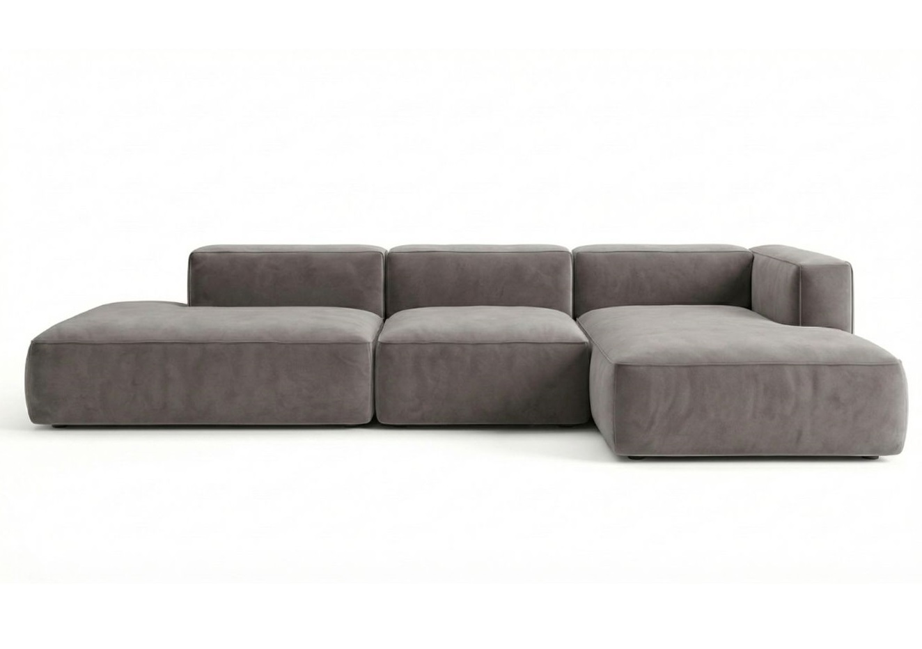 MEBELIONER Диван TREND размер L 368x168x72 см