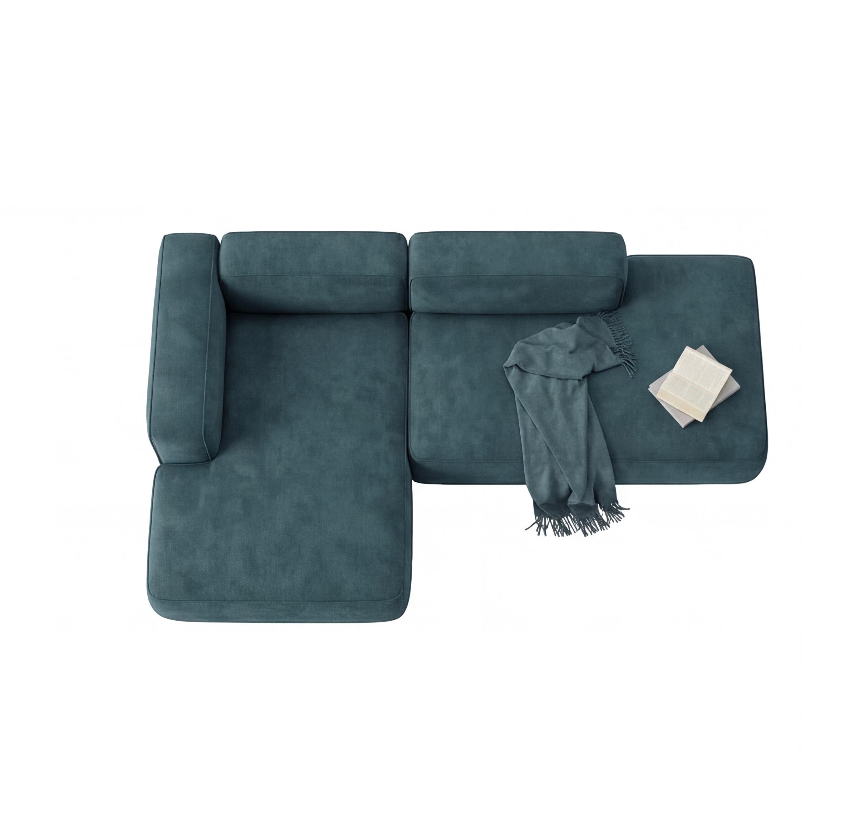 MEBELIONER Диван ONE модули R 230 размер 230х140х76