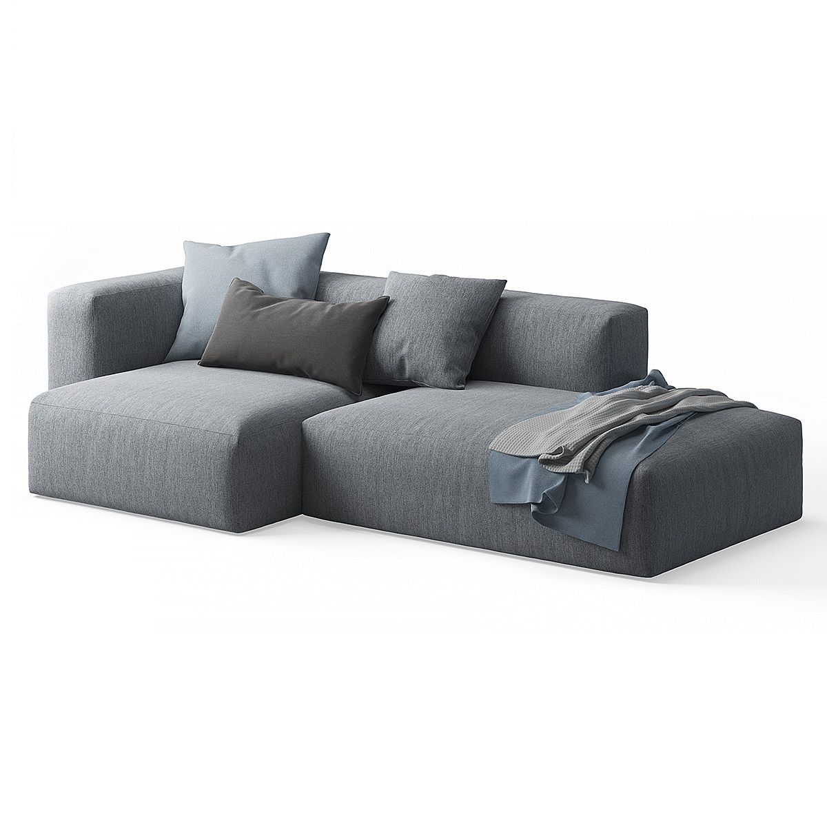 MEBELIONER Диван NEO размер R 227х123х70