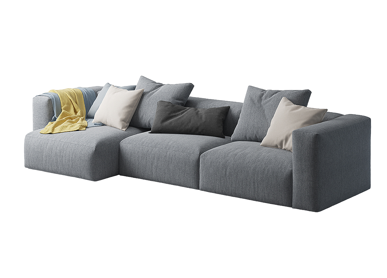 MEBELIONER Диван NEO размер R 284х123х70