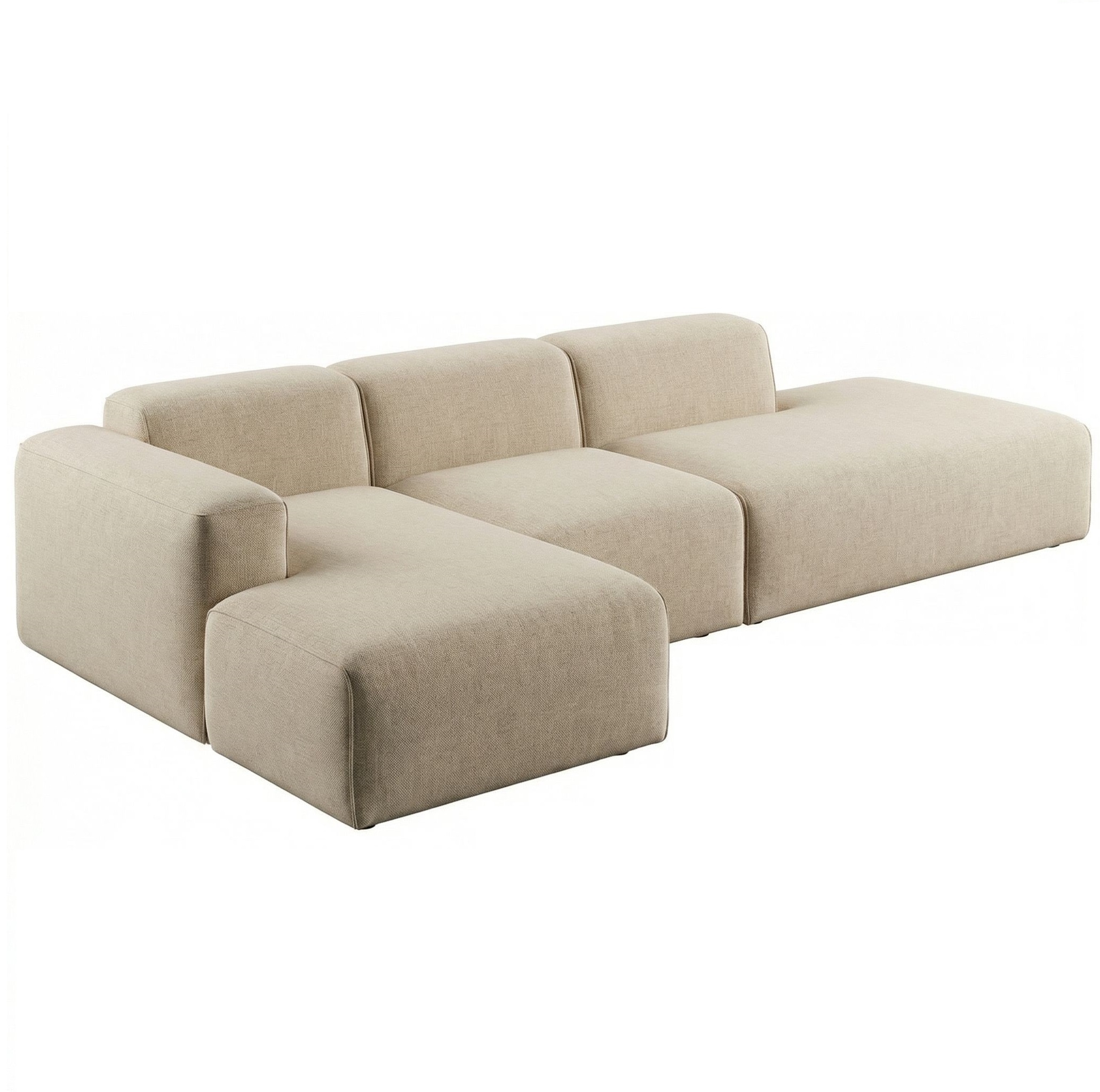 MEBELIONER Диван KLO размер R 320х160х78