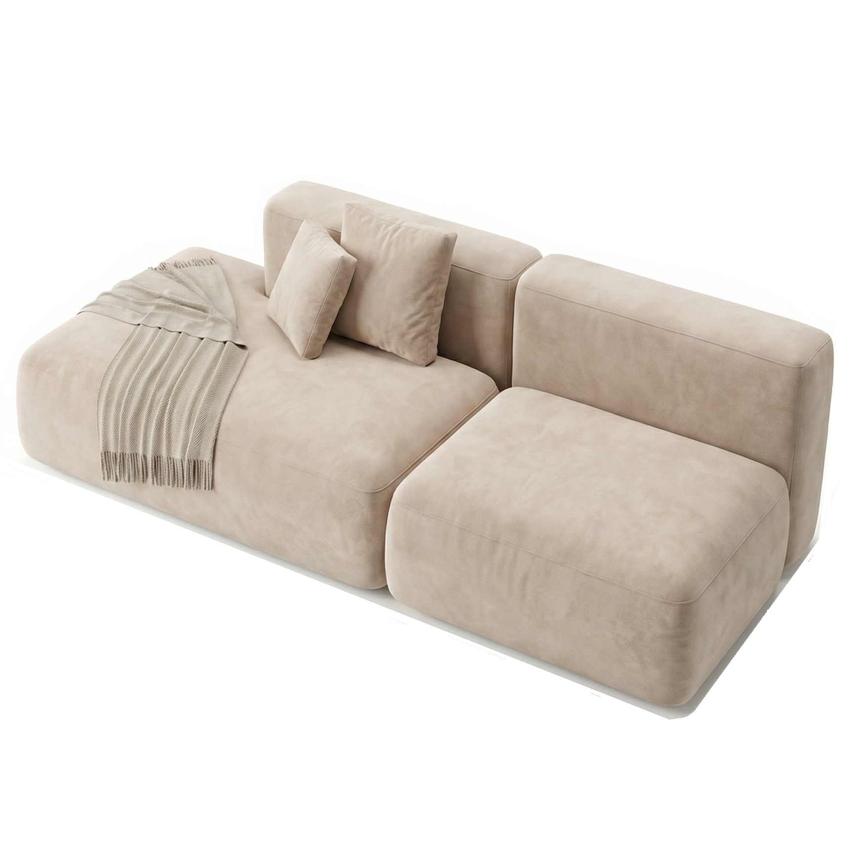 MEBELIONER Диван TEDDY L218 размер 218х90х74