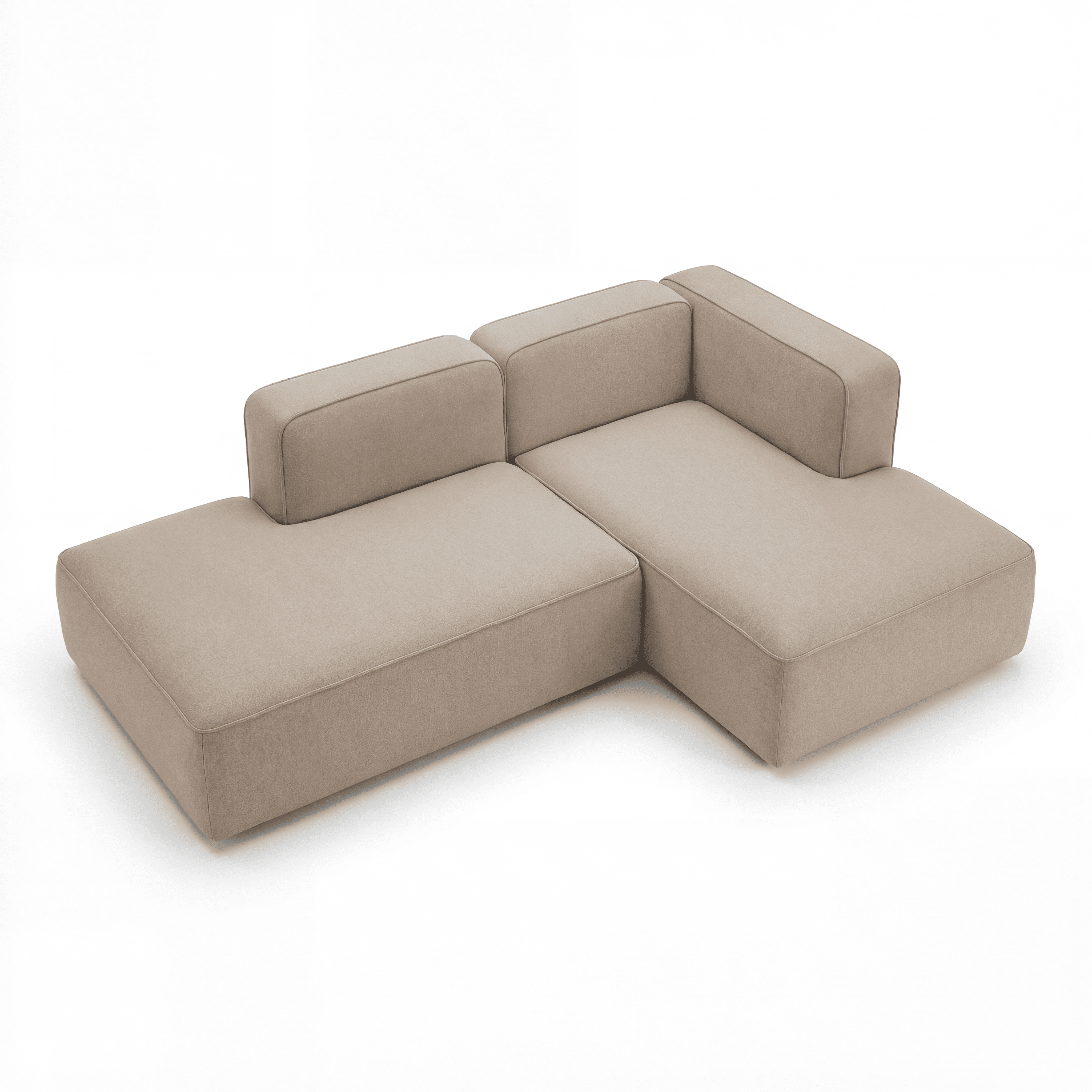 MEBELIONER Диван ONE модули L 190 размер 190х120х76