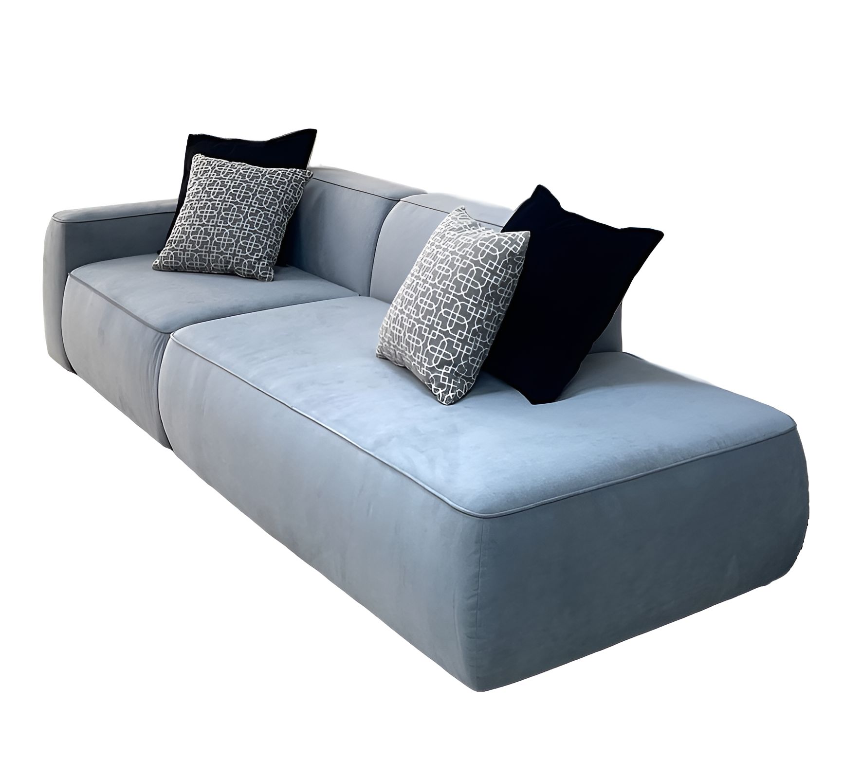 Диван DUO модули GCB светло-серый