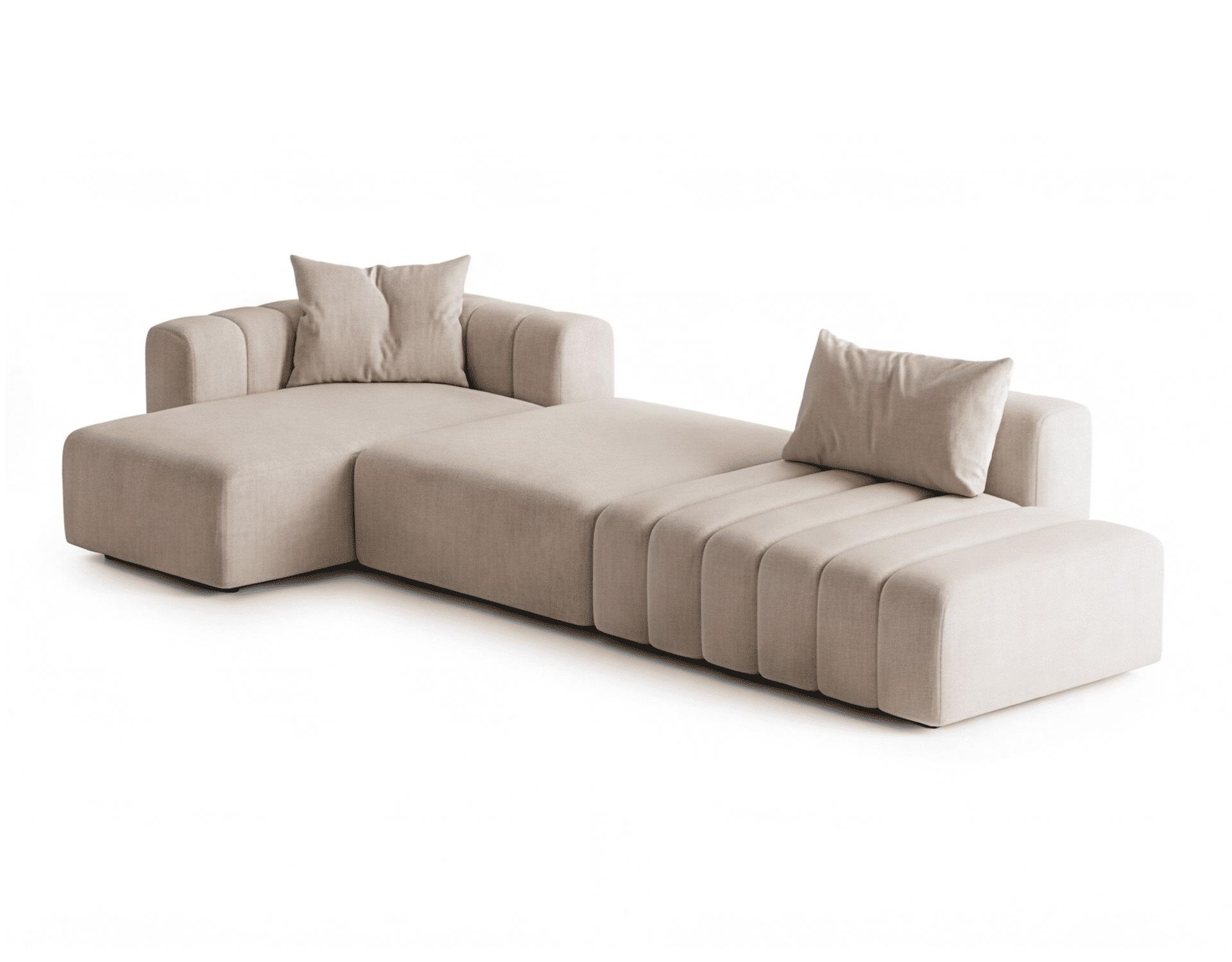 MEBELIONER Модульный диван NOVA размер R 338х150х74