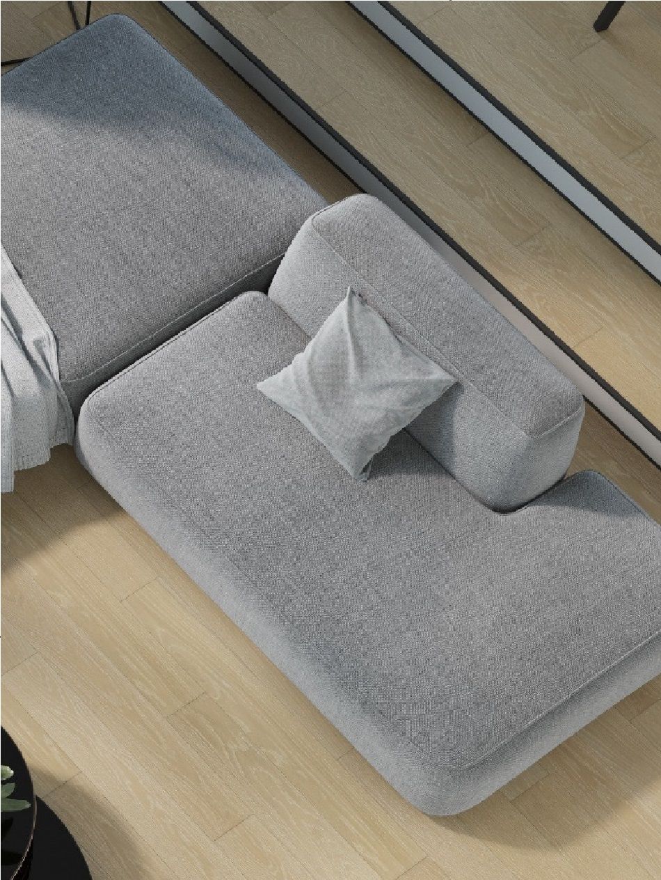 MEBELIONER Диван DUO модули FNB размер 270х240х72