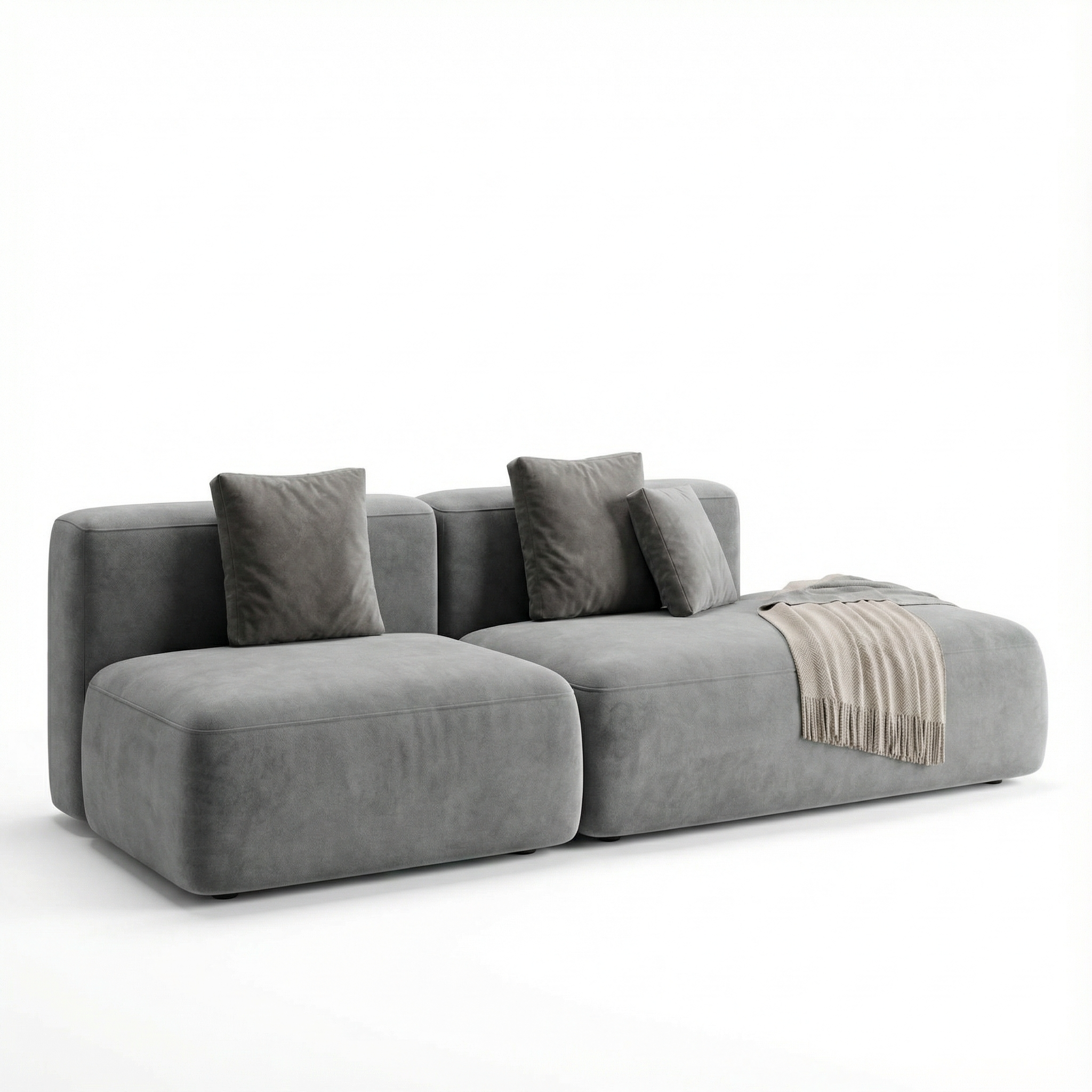 MEBELIONER Диван TEDDY L218 размер 218х90х74