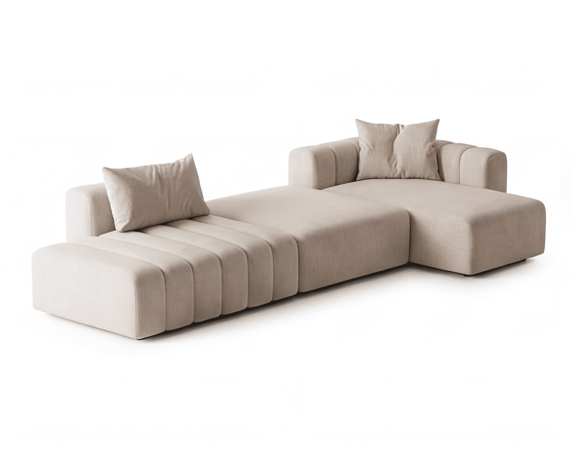 MEBELIONER Модульный диван NOVA размер 338х150х74