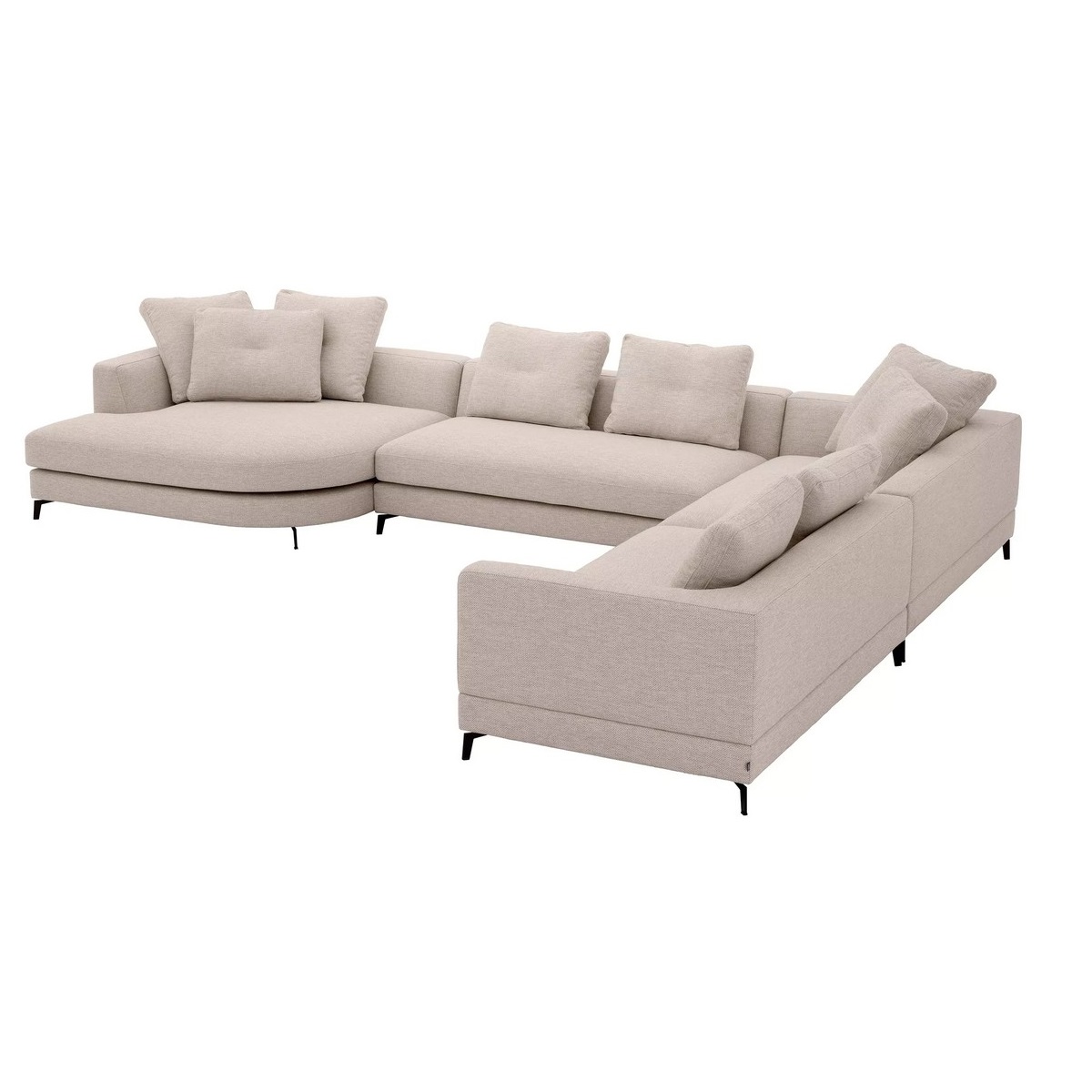 Диван LANVIN R 410х320х75 бежевого цвета