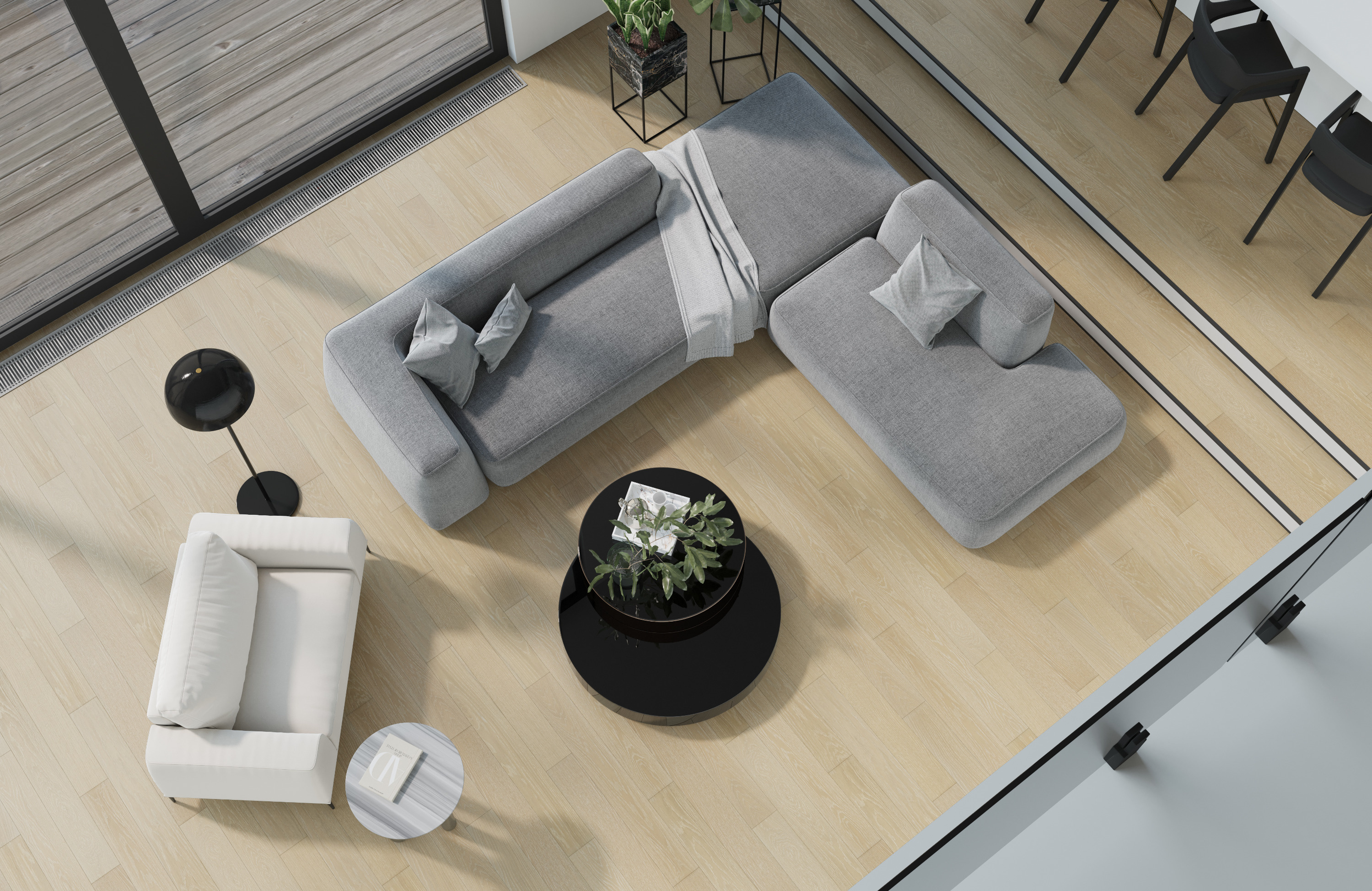 MEBELIONER Диван DUO модули FNB размер 270х240х72