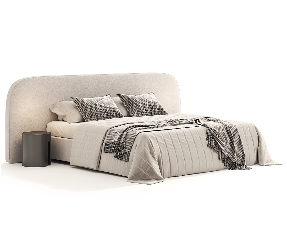 Кровать LINEA Bed 200х200 King Size