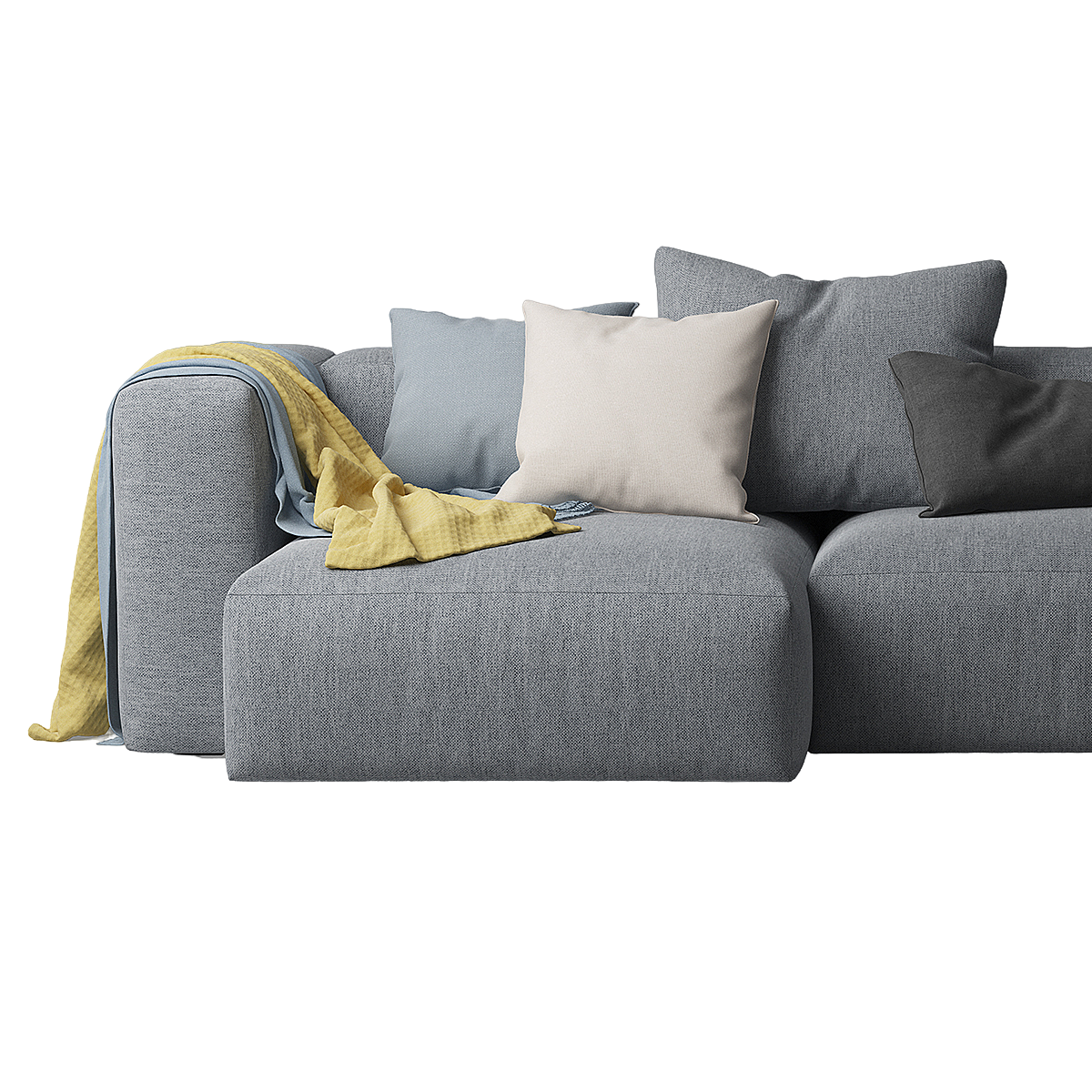 MEBELIONER Диван NEO размер R 284х123х70