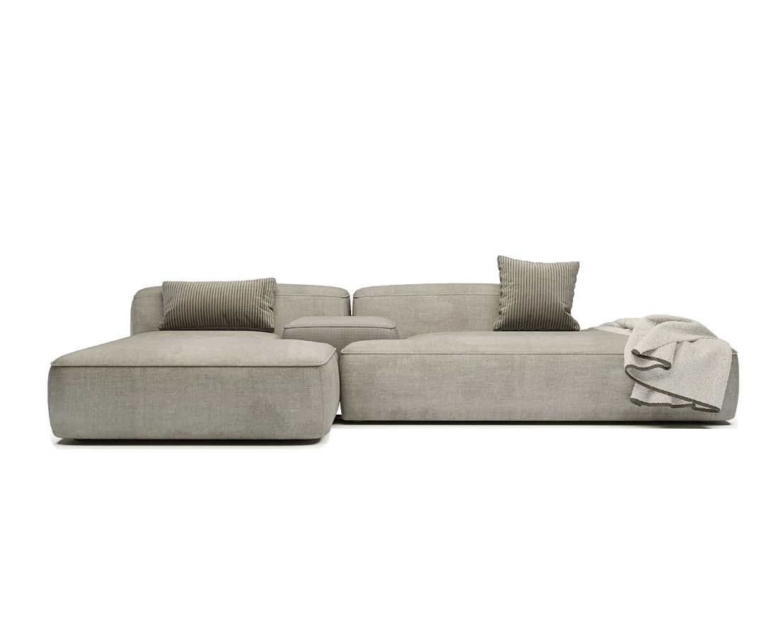 MEBELIONER Диван DUO модули DBQ размер 270х152х72