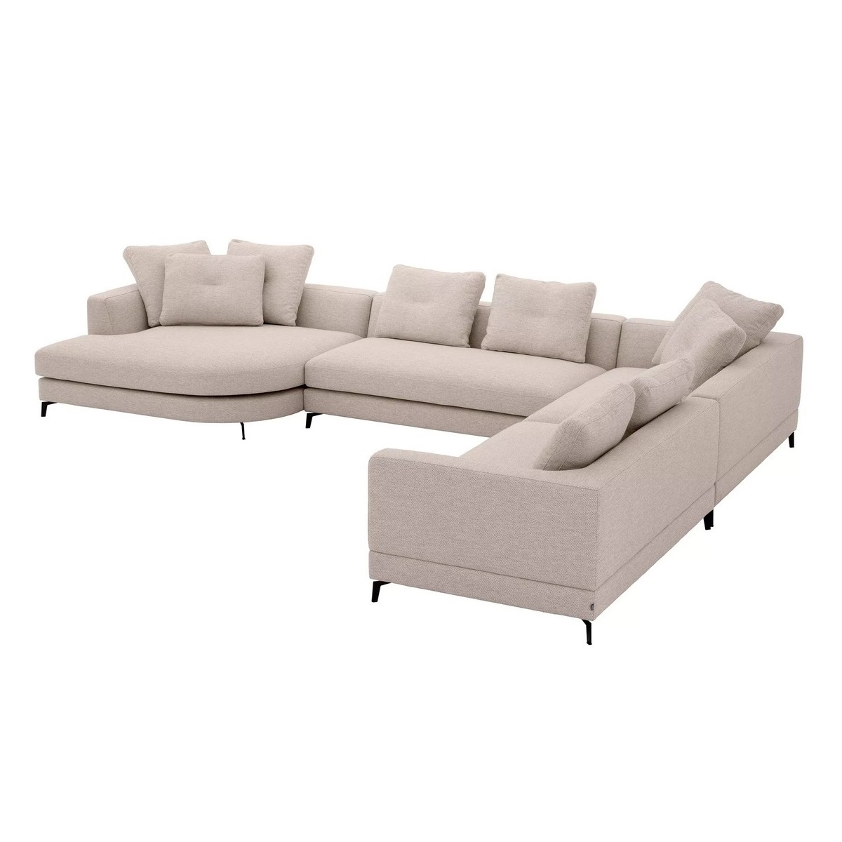 Диван LANVIN R 410х320х75 бежевого цвета