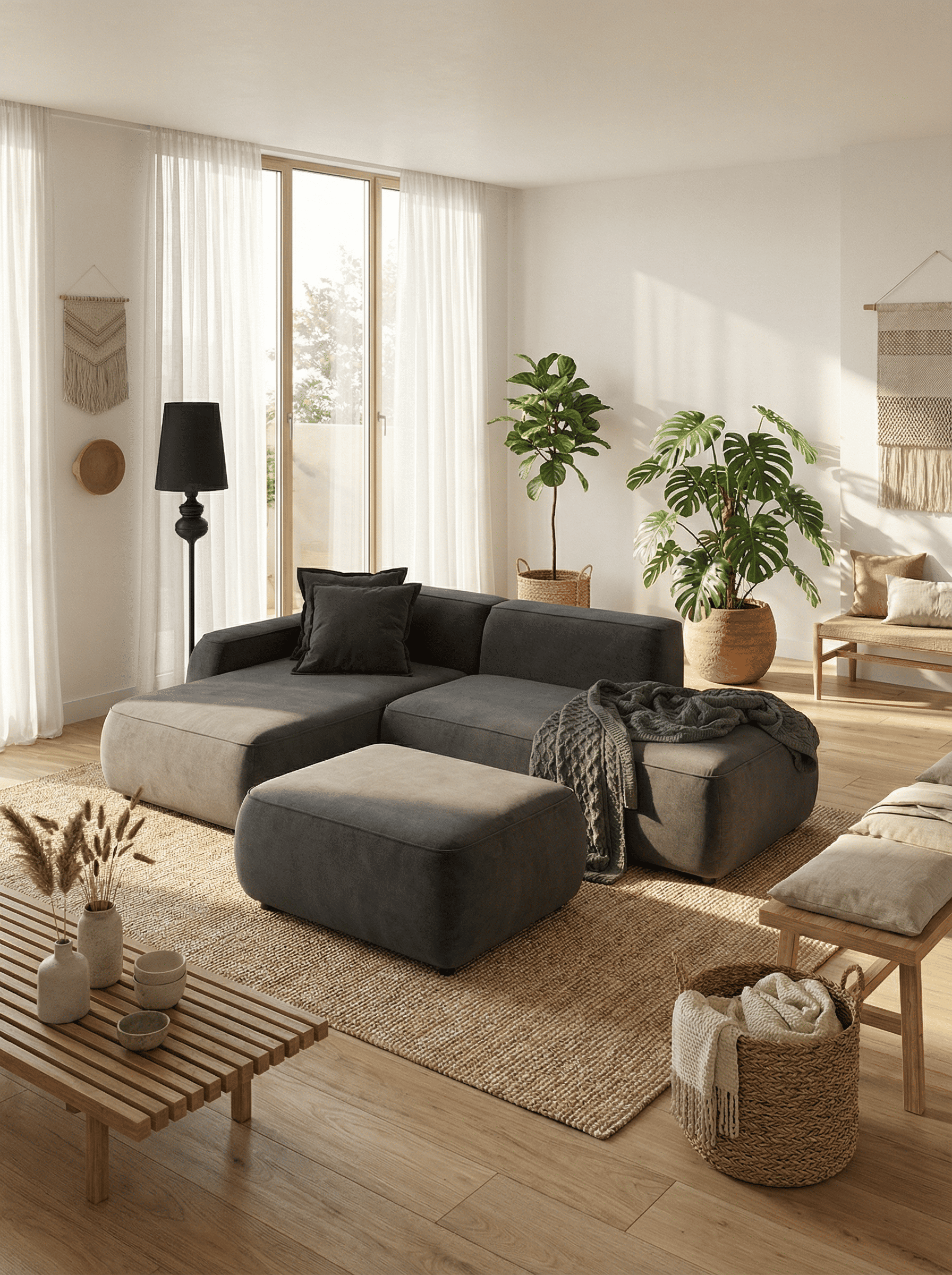 MEBELIONER Диван DUO модули GDBN размер 265х150х72