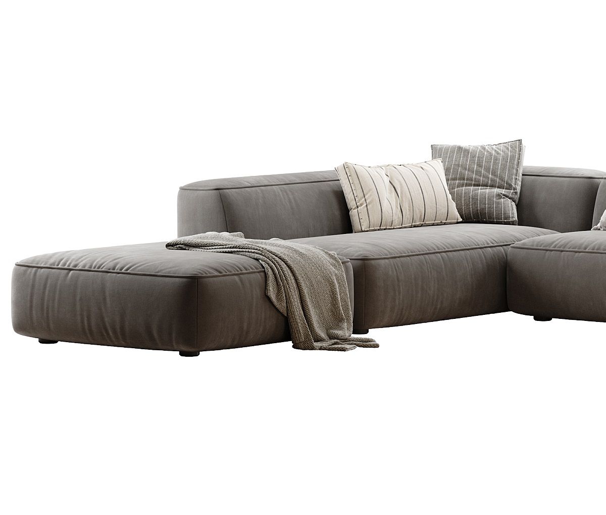 MEBELIONER Диван DUO модули NLB размер 310х240х72