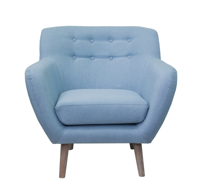 Низкие кресла для дома Fuller blue