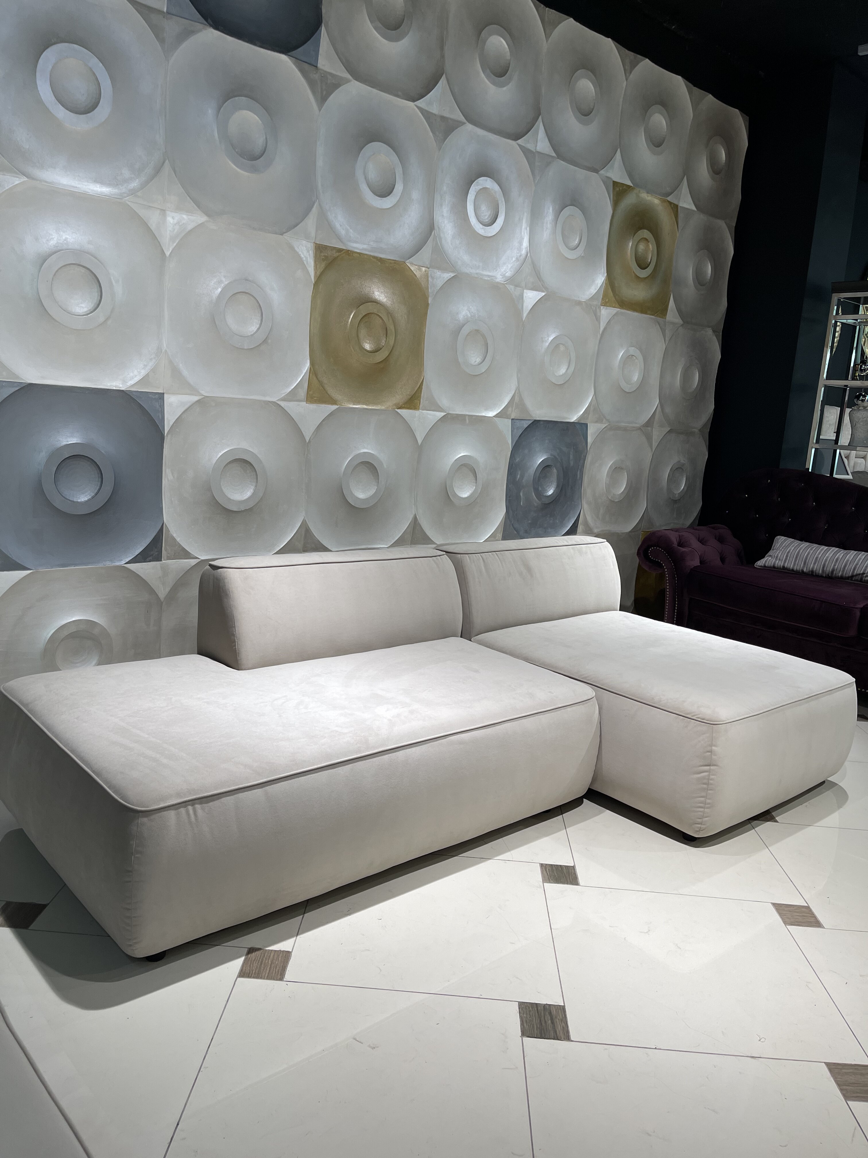 MEBELIONER Диван DUO модули AD размер 240х150х72