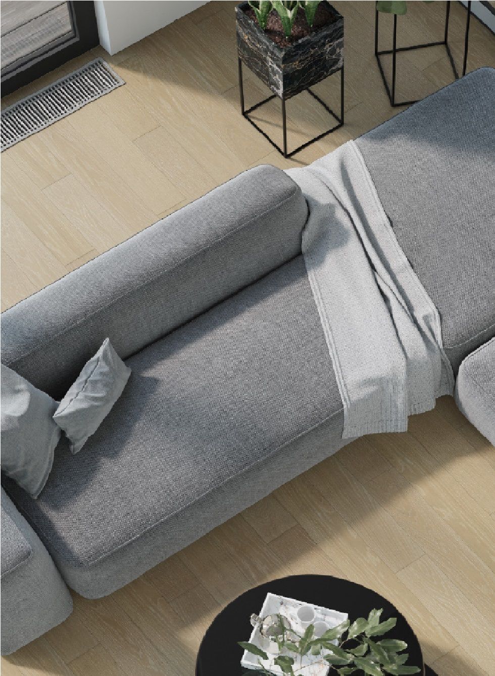 MEBELIONER Диван DUO модули FNB размер 270х240х72