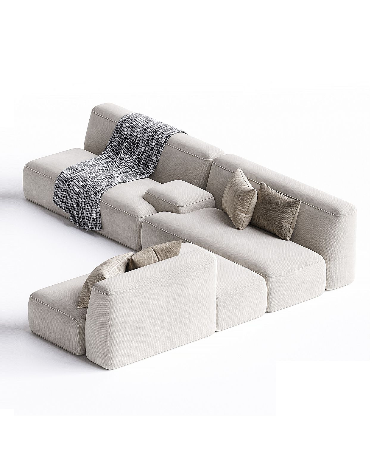 MEBELIONER Диван DUO модули EQEA р 280х242х72