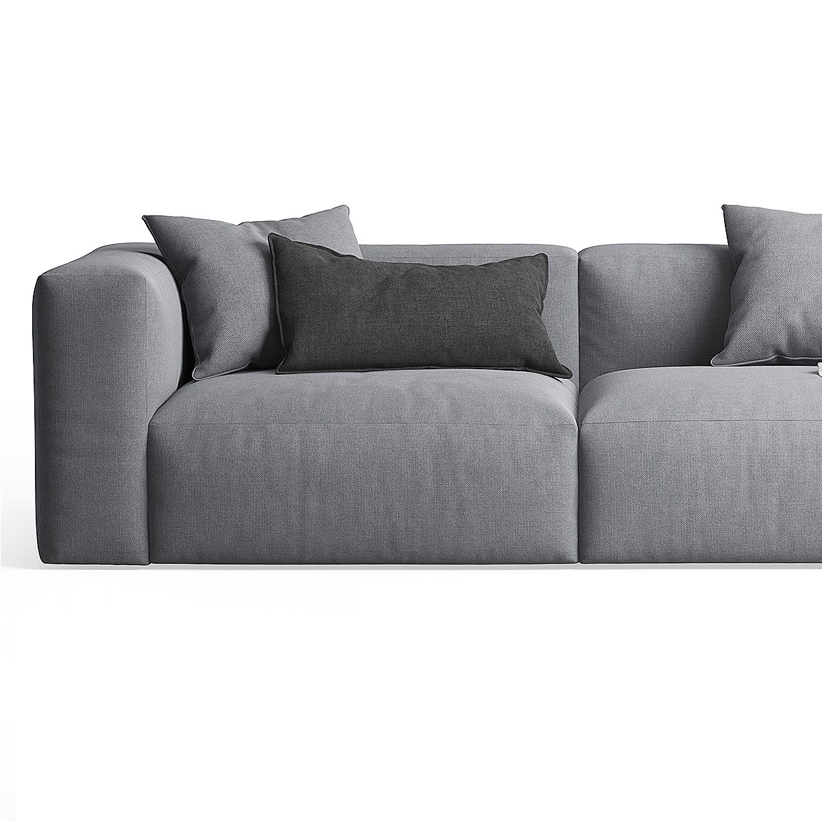 MEBELIONER Диван NEO размер 227х88х74