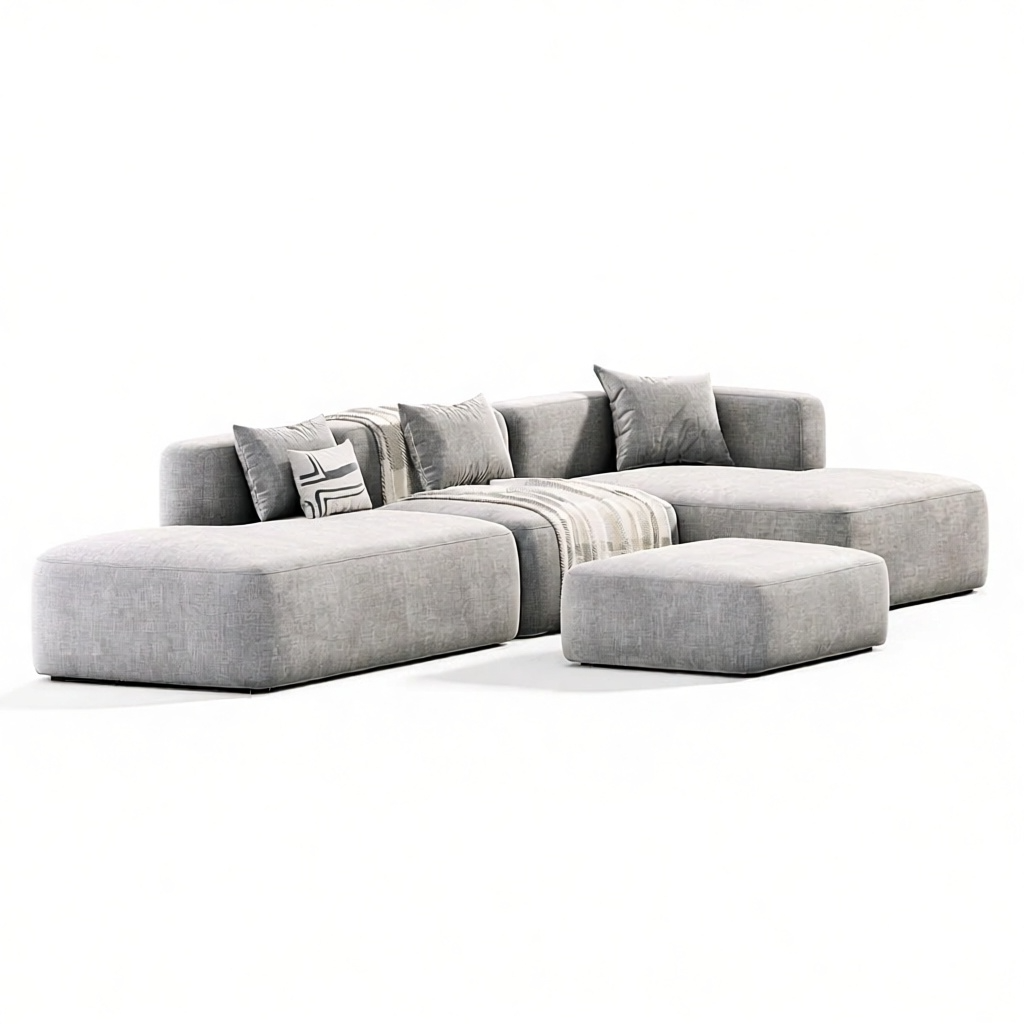 MEBELIONER Диван ONE модули L 326 размер 326х168х76