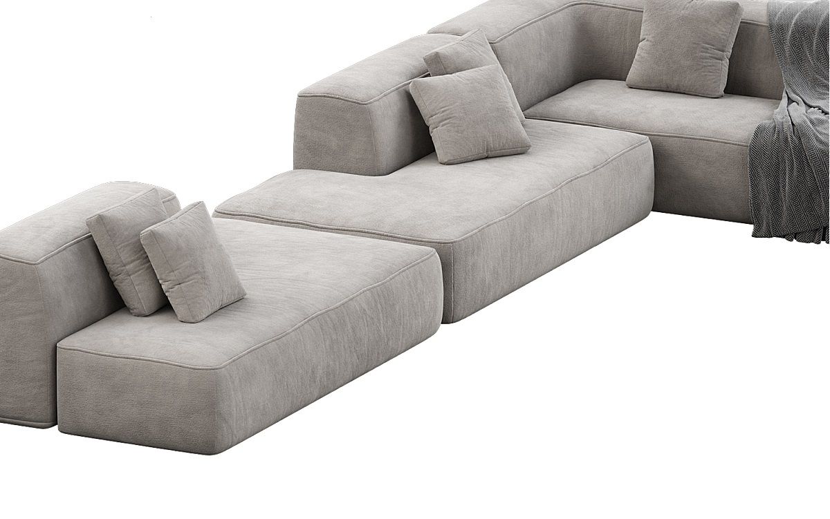 MEBELIONER Диван DUO модули ABFN размер 395х272х72