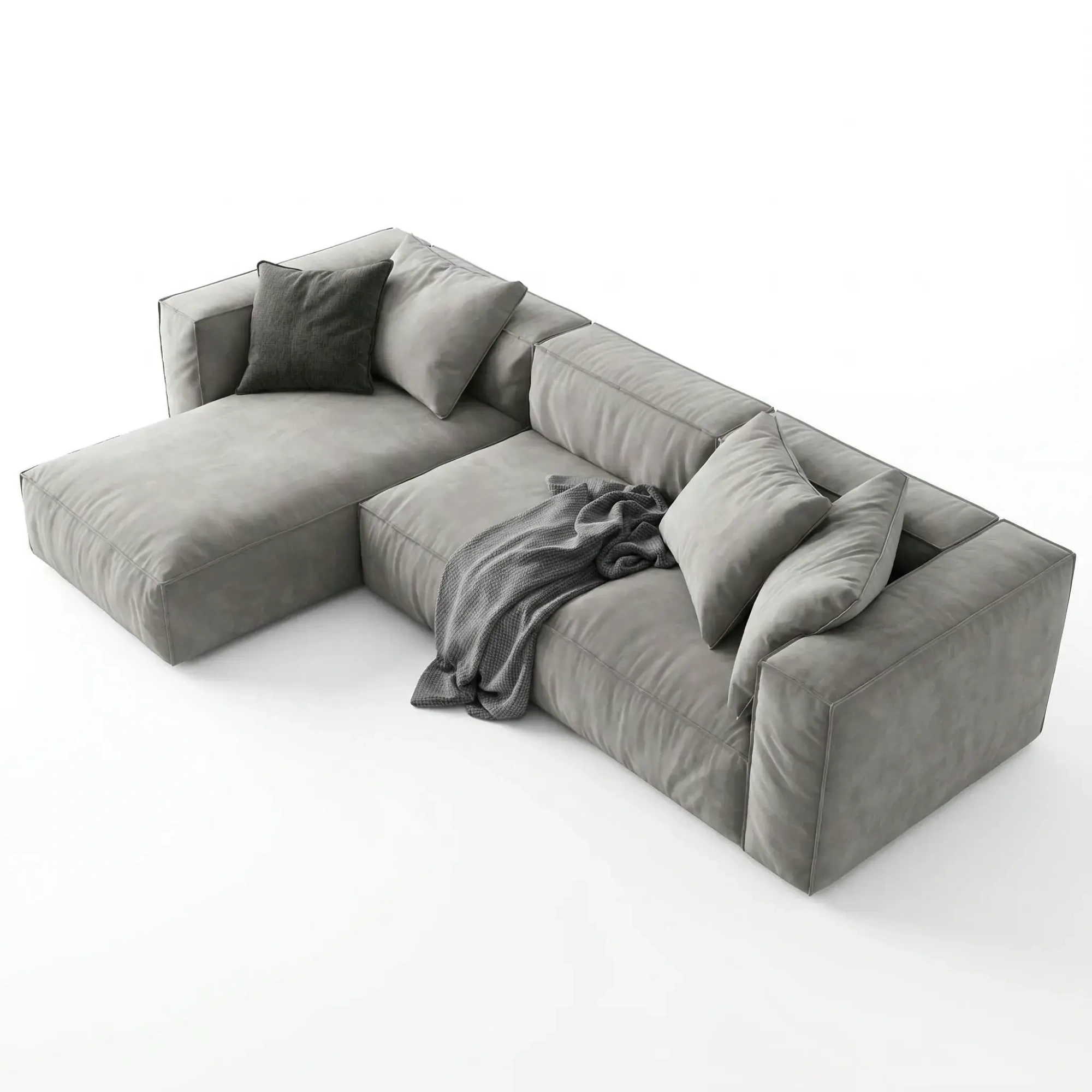 MEBELIONER Диван TREND R6 размер 270х162х76