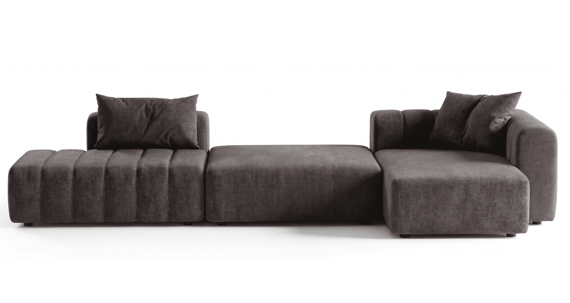 MEBELIONER Модульный диван NOVA размер R 338х150х74