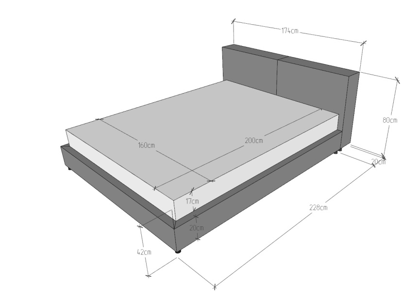 Кровать SABA Bed