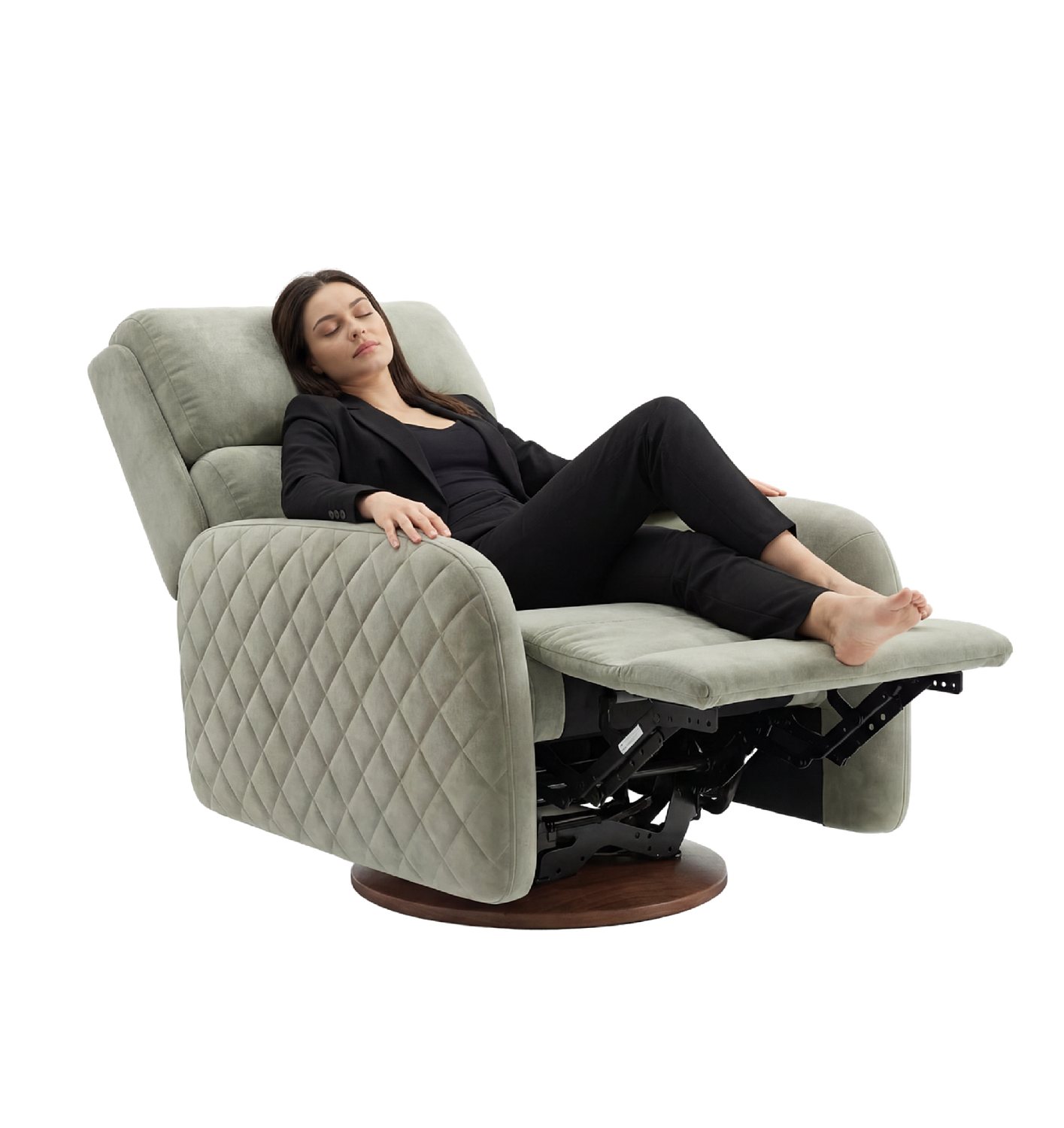 Кресло NOBILI размер 98х102х120 с механическим реклайнером