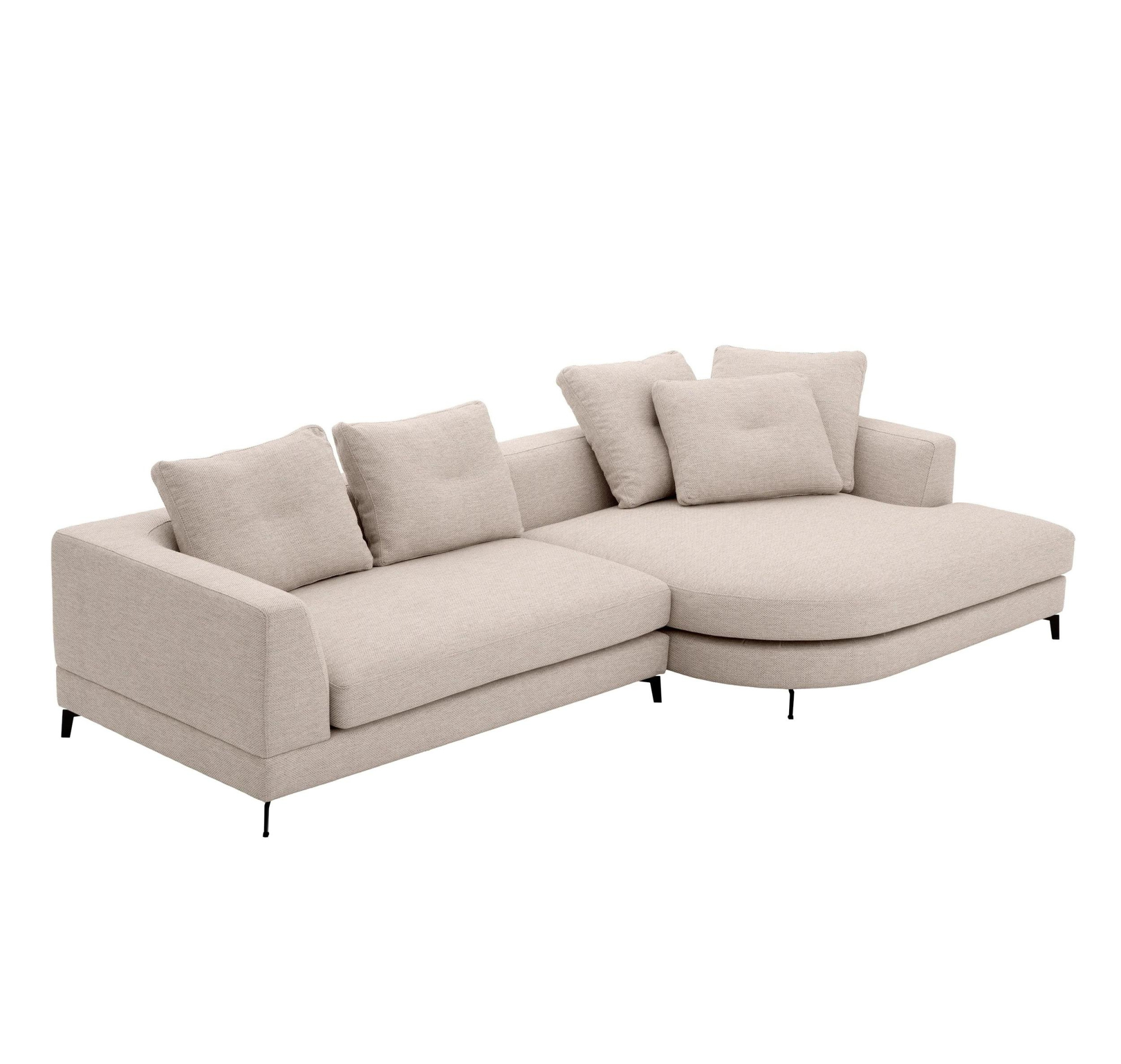 Диван LANVIN L 314х154х75 бежевого цвета