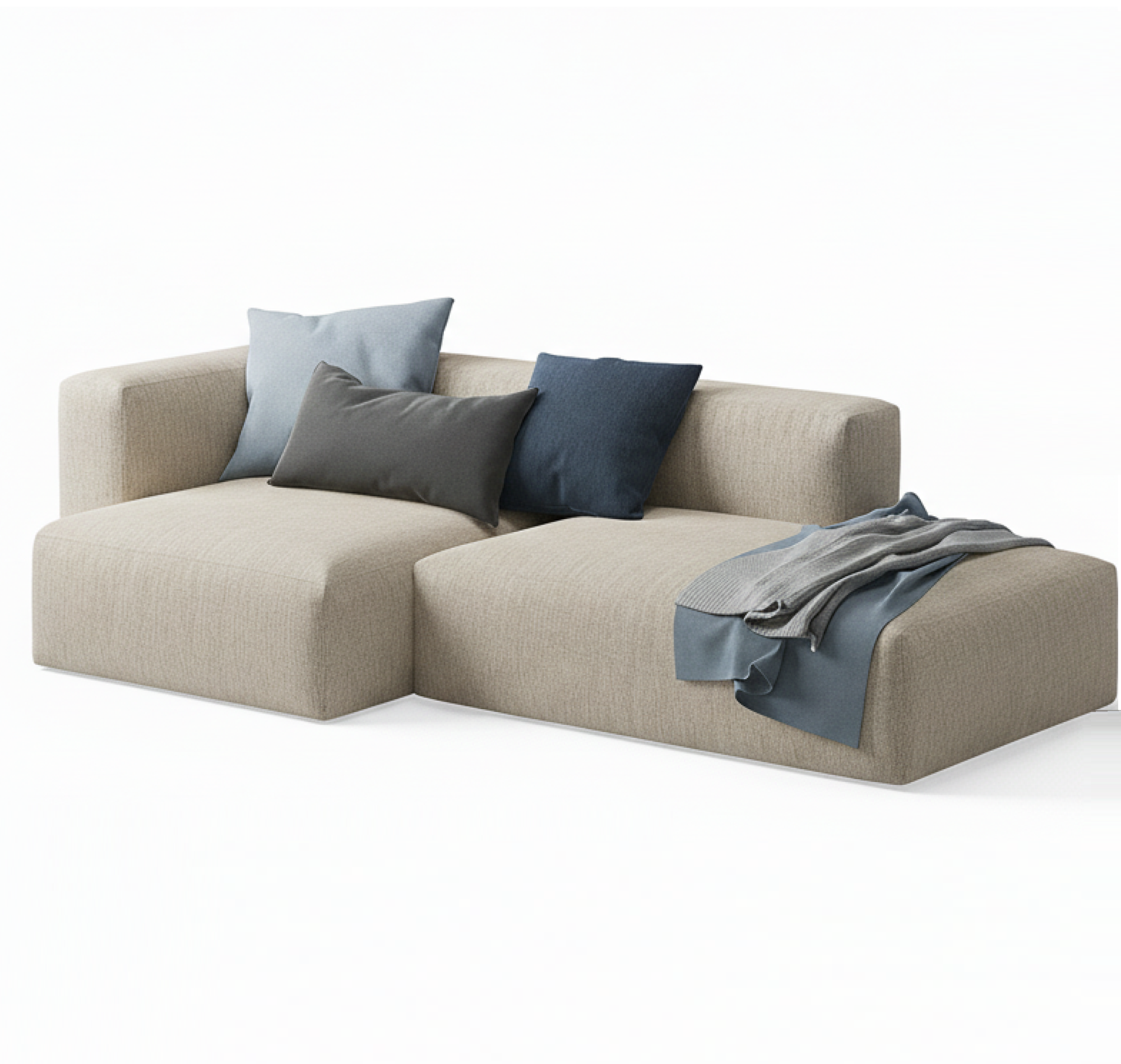 MEBELIONER Диван NEO размер R 227х123х72