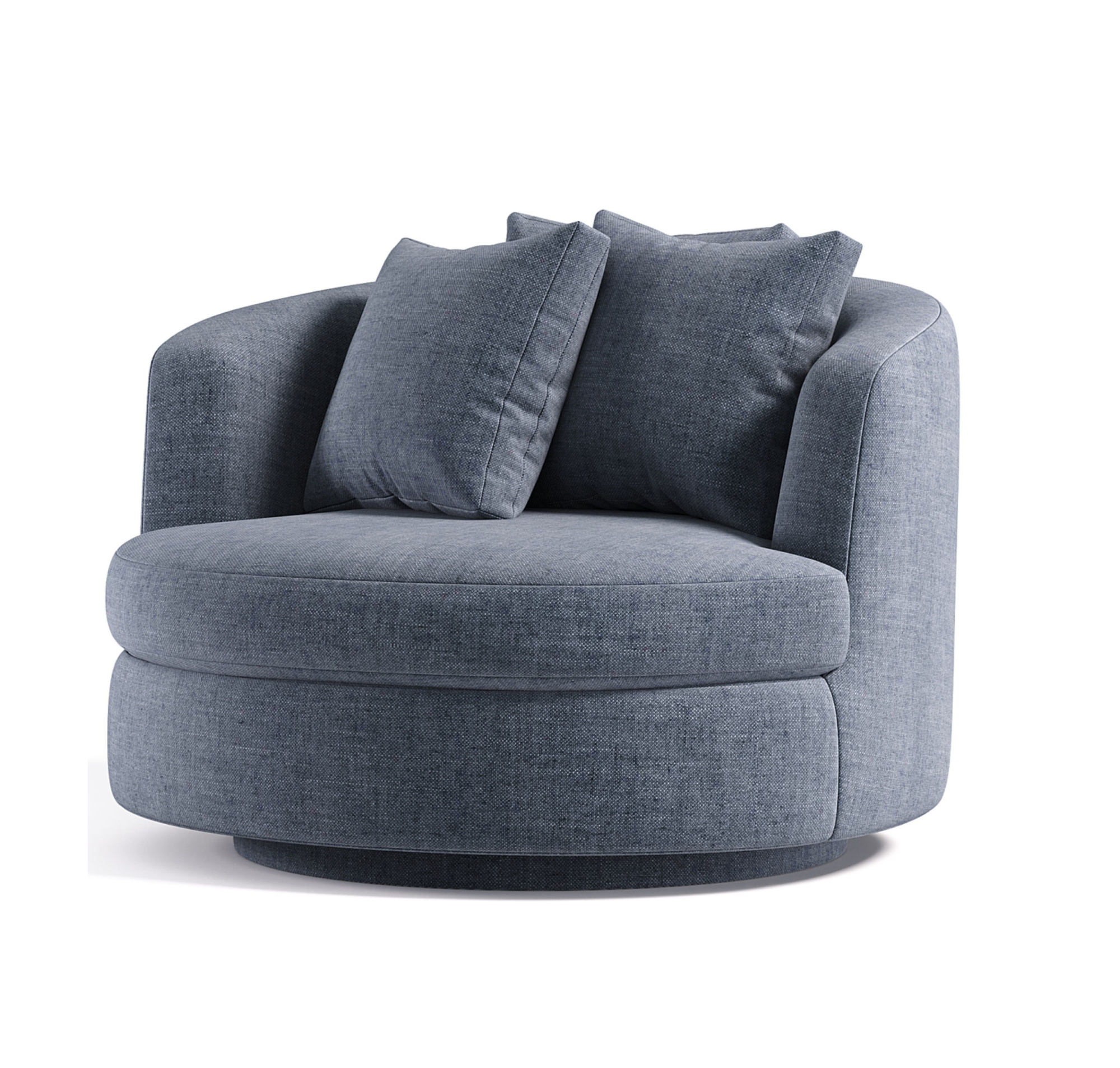 Кресло TORI round  размер 120х120х78