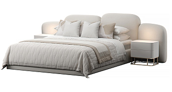 Кровать STONE Bed  m.160х200