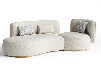 MEBELIONER Диван COCO размер L 240х120х80