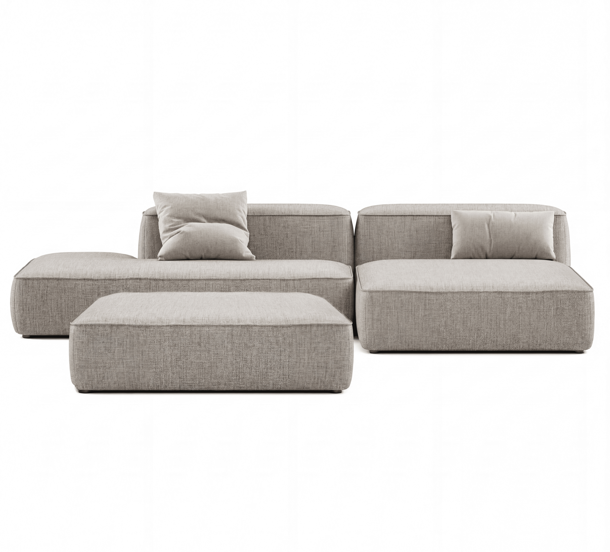 MEBELIONER Диван DUO модули ADN.240 размер 300х150х72