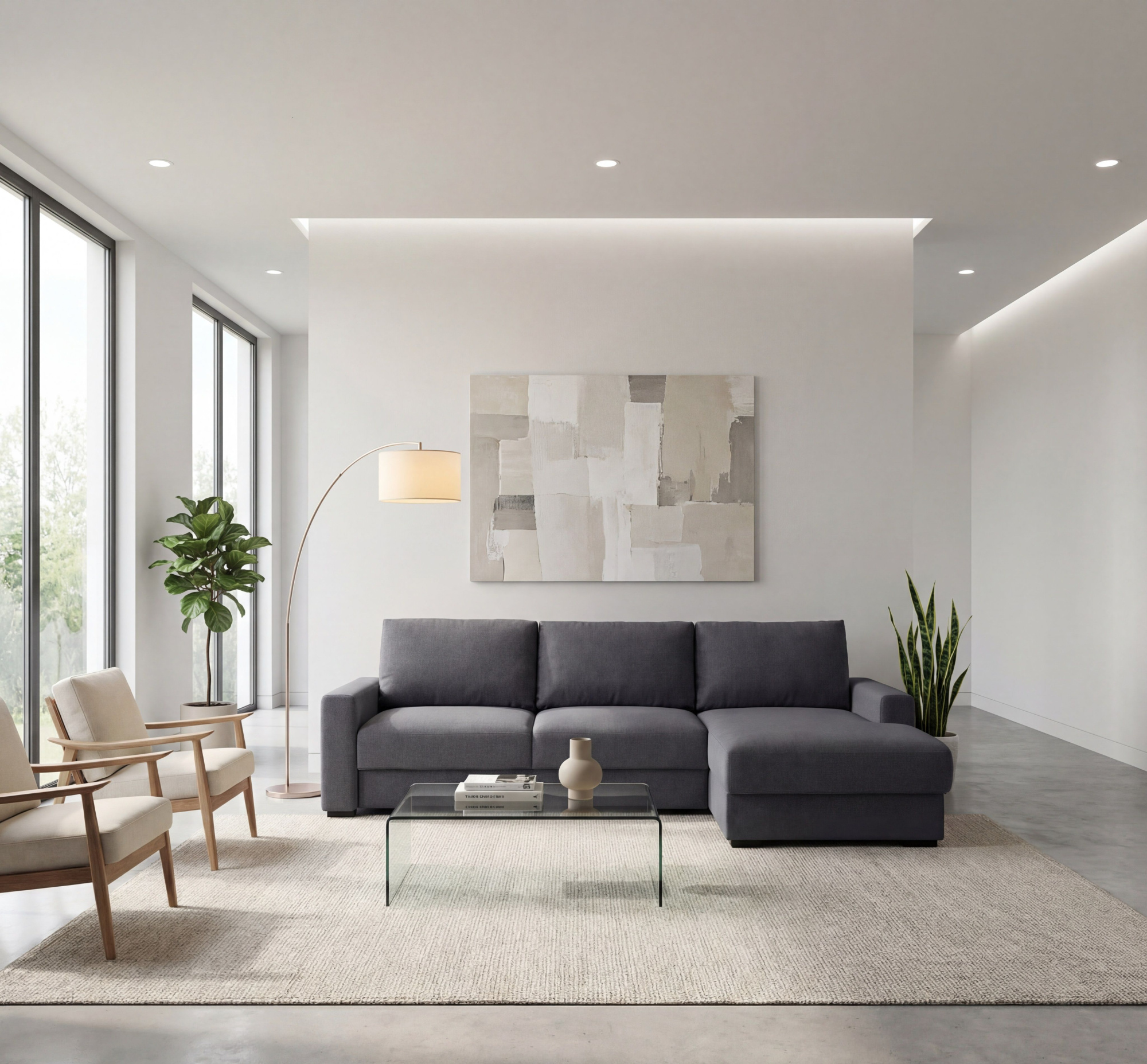 MEBELIONER Диван PIXEL угловой размер 288х170х82