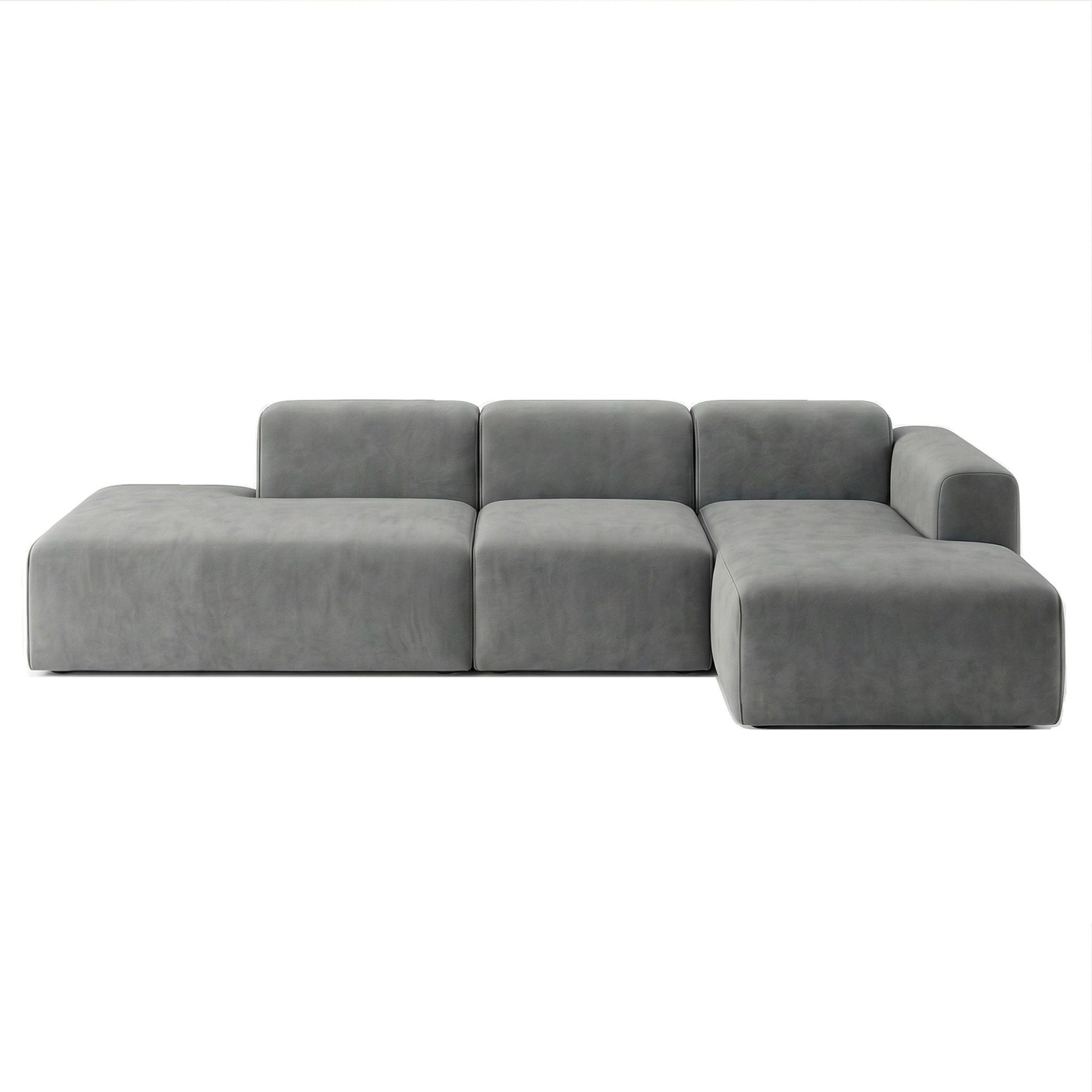 MEBELIONER Диван KLO размер L 320х160х78