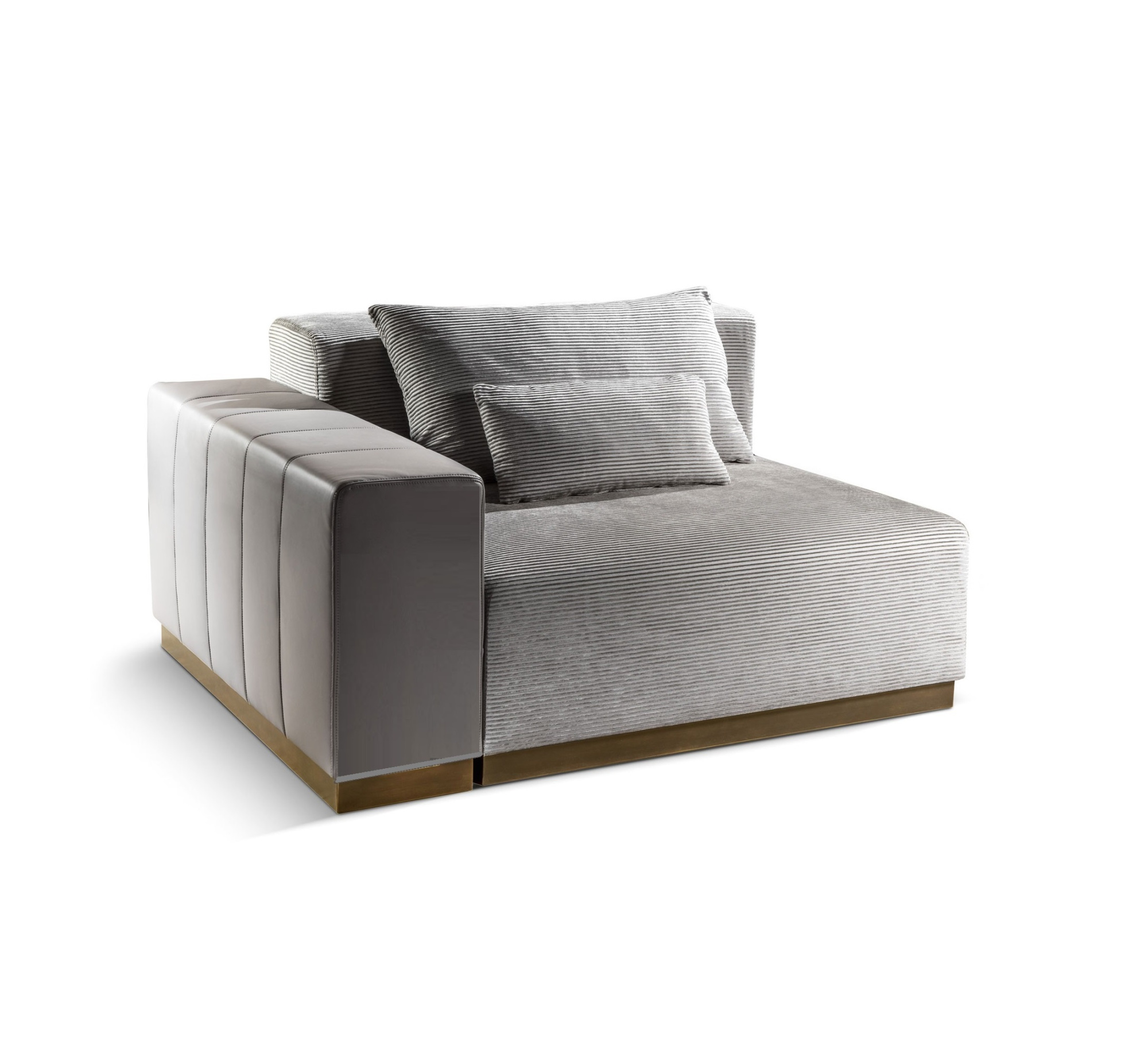 Диван SOPRANO 357х151х75 см темно-бежевый