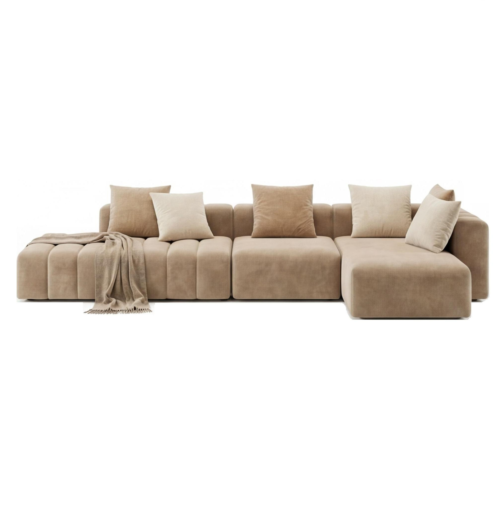 MEBELIONER Модульный диван NOVA размер L 353х150х74