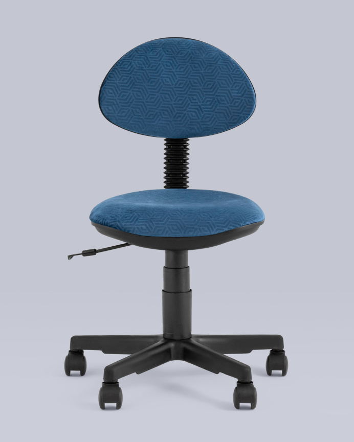 Кресло компьютерное детское УМКА геометрия синий