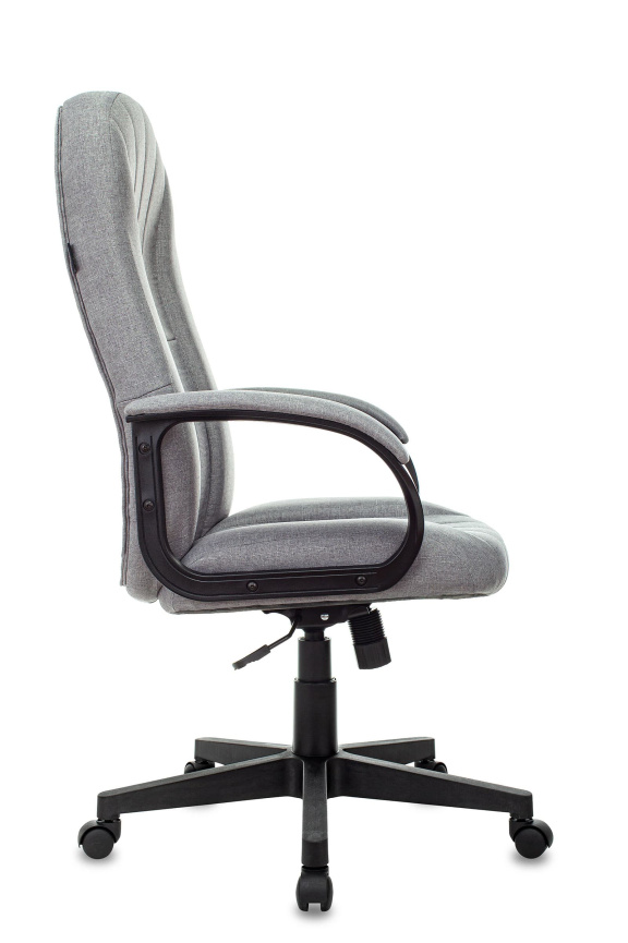 Кресло руководителя Бюрократ T-898AXSN серый  крестовина пластик