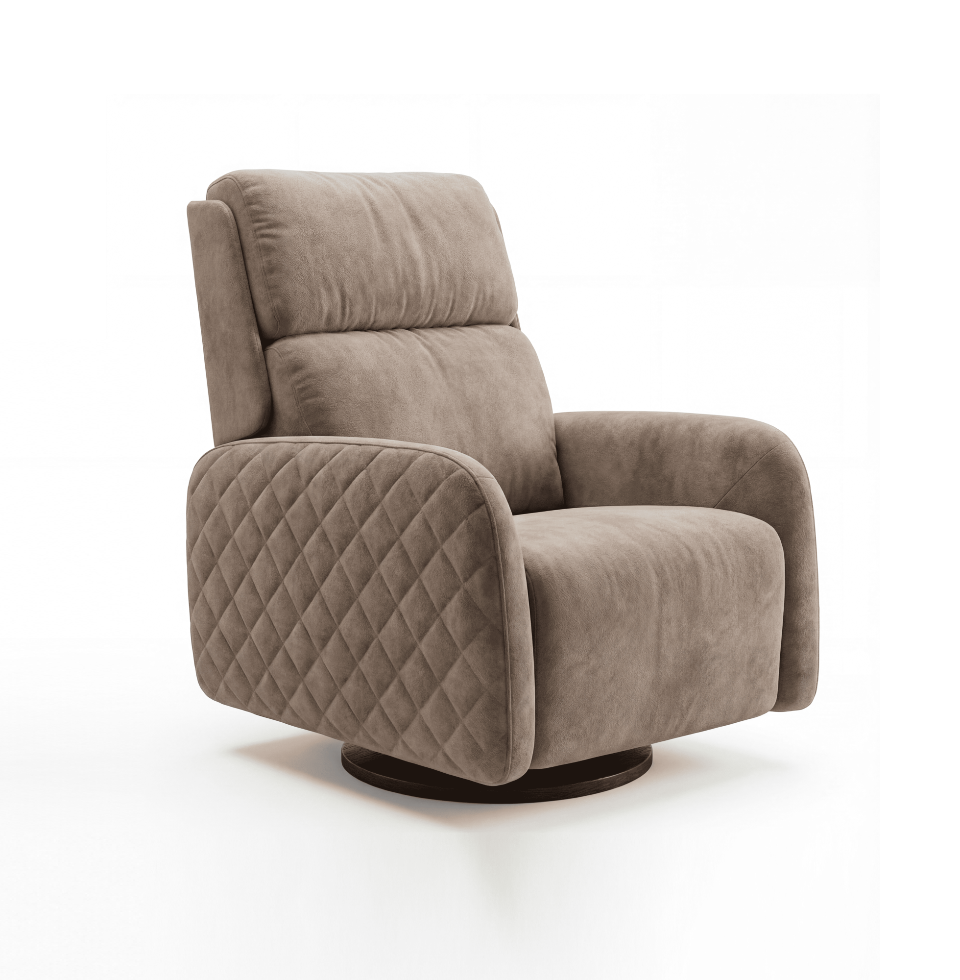 Кресло NOBILI размер 98х102х120 с механическим реклайнером