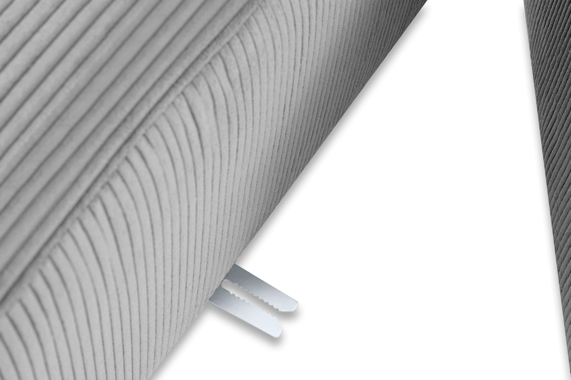 Диван ALBA размер 210х96х72 нераскладной серый