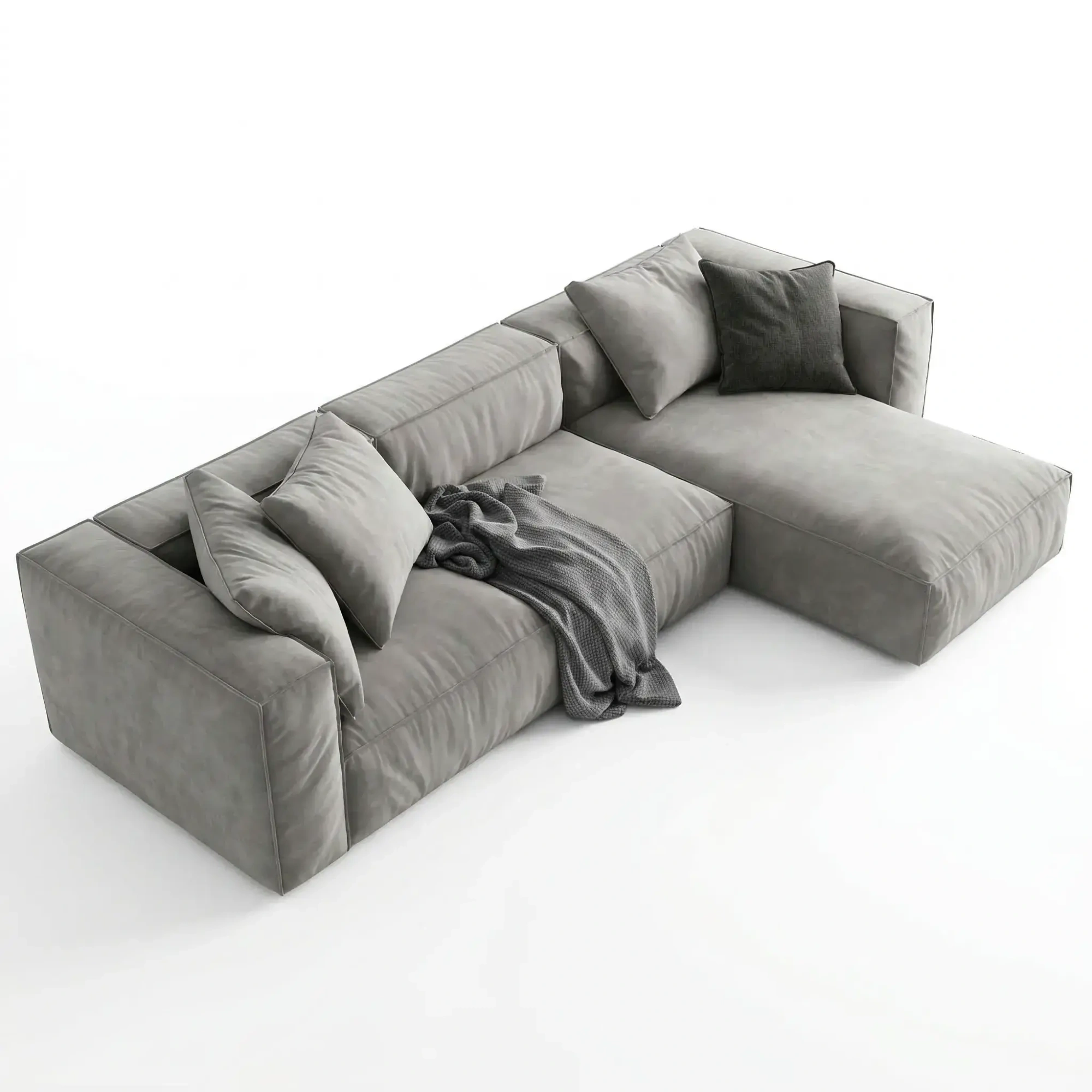 MEBELIONER Диван TREND L6 размер 270х162х76