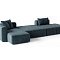MEBELIONER Модульный диван NOVA размер R 338х150х74