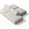 MEBELIONER Диван DUO модули CBNN размер 240х172х72
