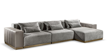 Диван SOPRANO 357х151х75 см темно-бежевый